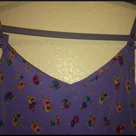 LAVENDER MAXI FLORAL BEACH DRESS FROM EXPRESS - Picture 5 of 5